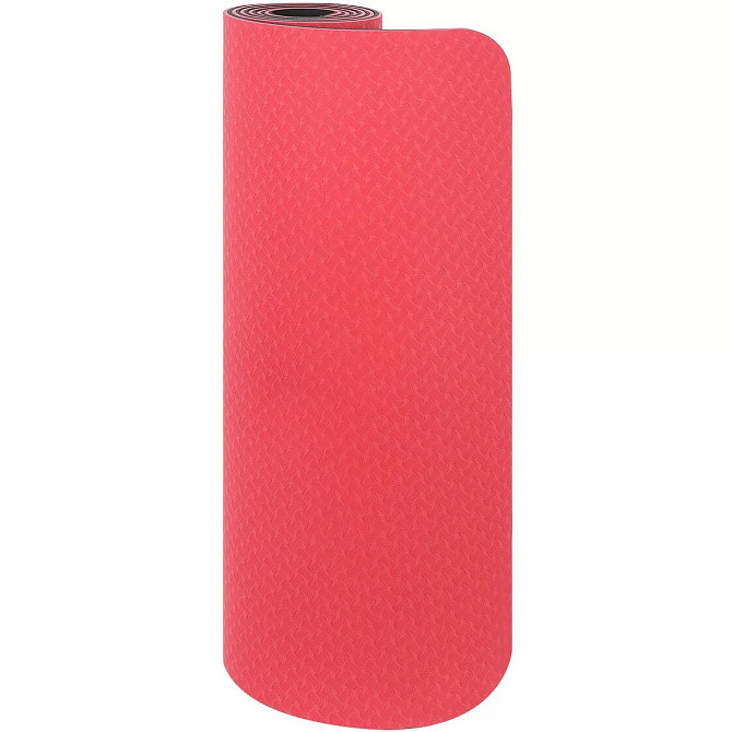 Килимок для йоги та фітнесу Power System PS-4060 TPE Yoga Mat Premium Red (183х61х0.6) Каменское - изображение 4