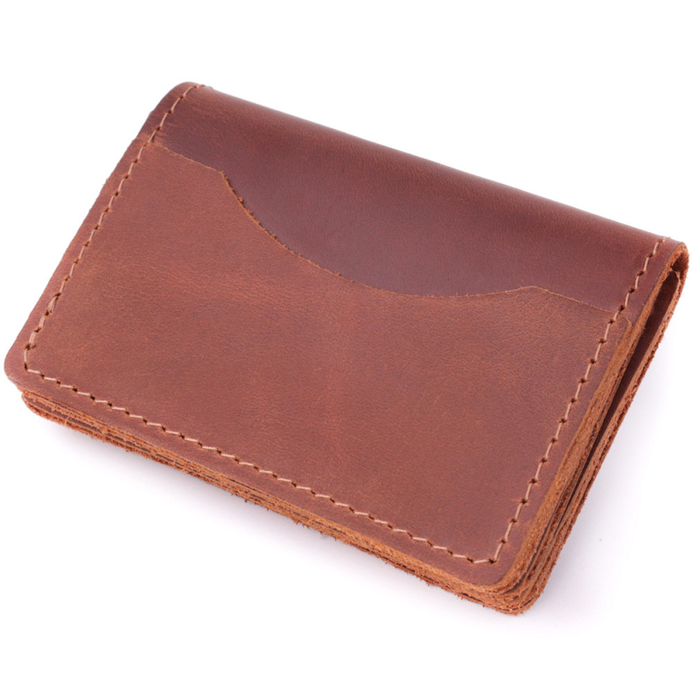 Стильна обкладинка на автодокументи у вінтажній шкірі GRANDE PELLE 22874 Світло-коричнева Київ - фото 5