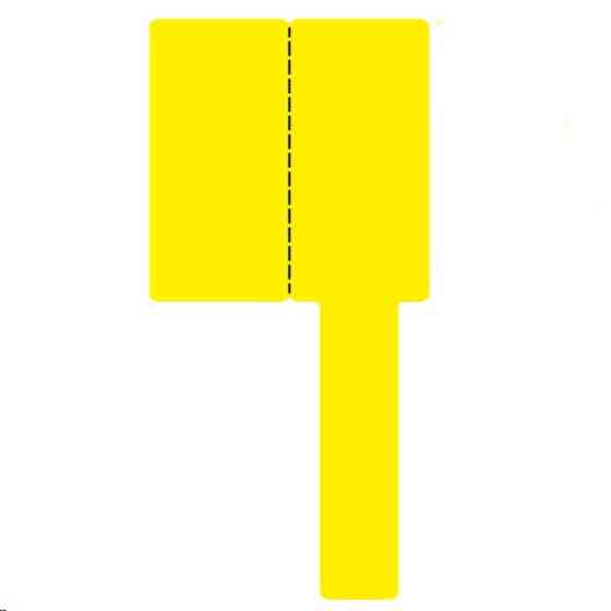 Этикетки NIIMBOT для кабелей желтые 25*38 мм Киев