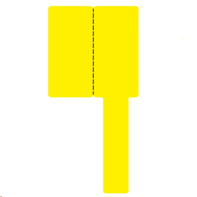 Этикетки NIIMBOT для кабелей желтые 25*38 мм Киев - изображение 2