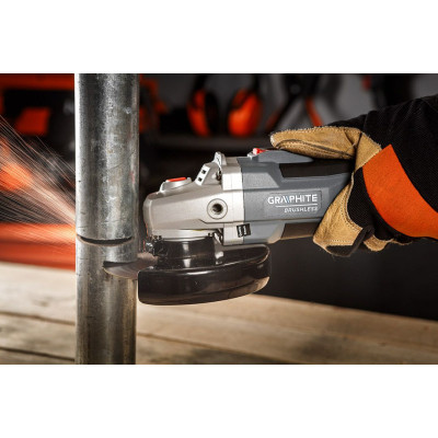 Шліфувальна машина Graphite Energy+ 18V, 125мм, 9200об/хв, 2.28кг (без АКБ та ЗП) (58GE142) Вінниця - фото 9