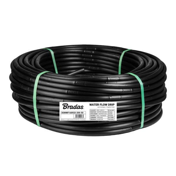 Трубка крапельна Ø 16мм / 0,9мм / 33см / 2 л/год – WATER FLOW DRIP – 50 м, DSWWF160933-200-50 Київ - фото 1
