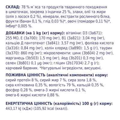 Влажный корм для собак Club 4 Paws для щенков с индейкой в соусе 100 г (4820215363198) Винница