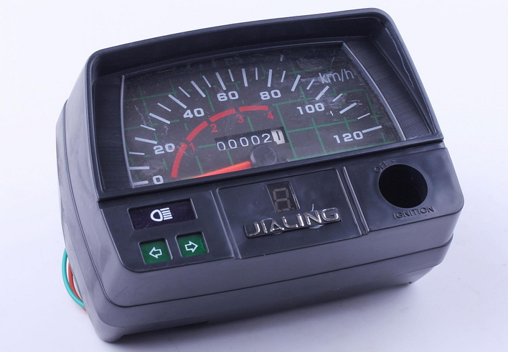 Панель приладів (у зборі) Delta (120км/ч, чорна, індикатор передач) AMG Київ - фото 1