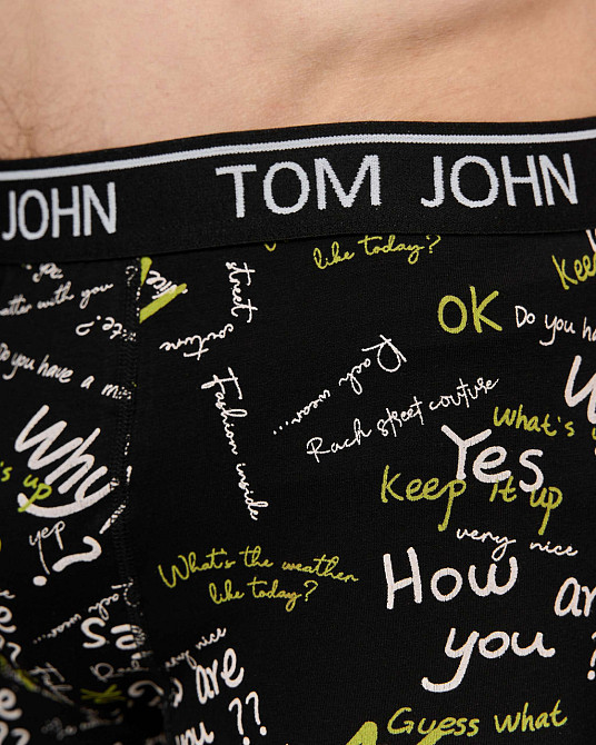 Боксеры мужские Tom John - Мелкие надписи 2200-14 XXL Киев - изображение 3