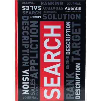 Канцелярская книга Axent Colors А4, 80 листов, ячейка, красная (8421-08-A) Винница