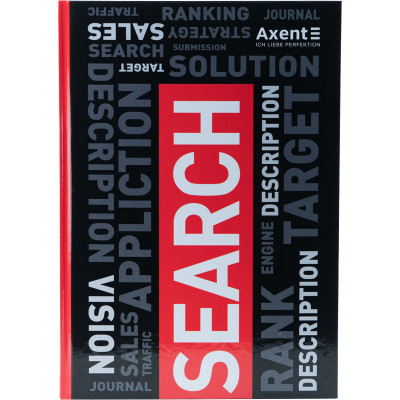 Канцелярская книга Axent Colors А4, 80 листов, ячейка, красная (8421-08-A) Винница - изображение 1