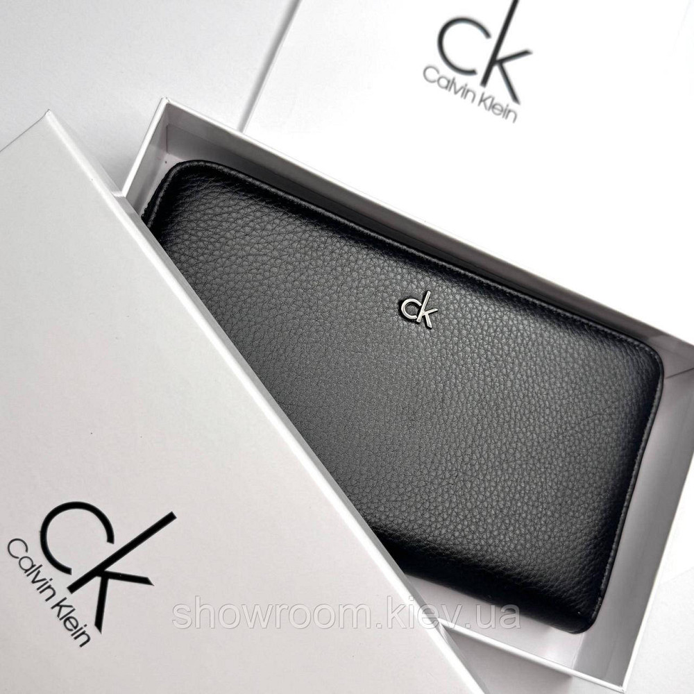 Мужской кожаный кошелек клатч на молнии Ск (6613) Киев - изображение 4