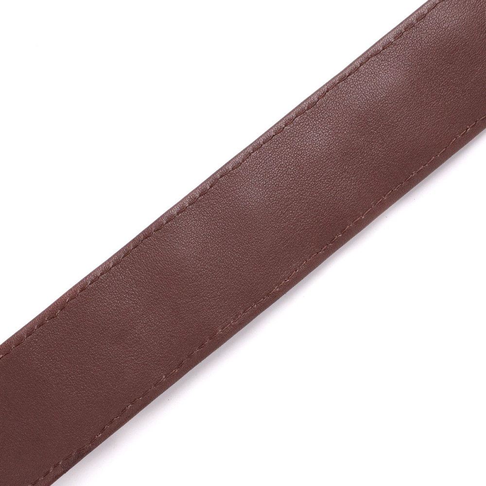 Ремень-автомат CROCODILE LEATHER 18235 из натуральной кожи крокодила (каймана) Коричневый Киев - изображение 9