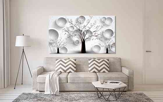 Картина холст в гостиную / спальню  Абстракція    MLP_318 Киев