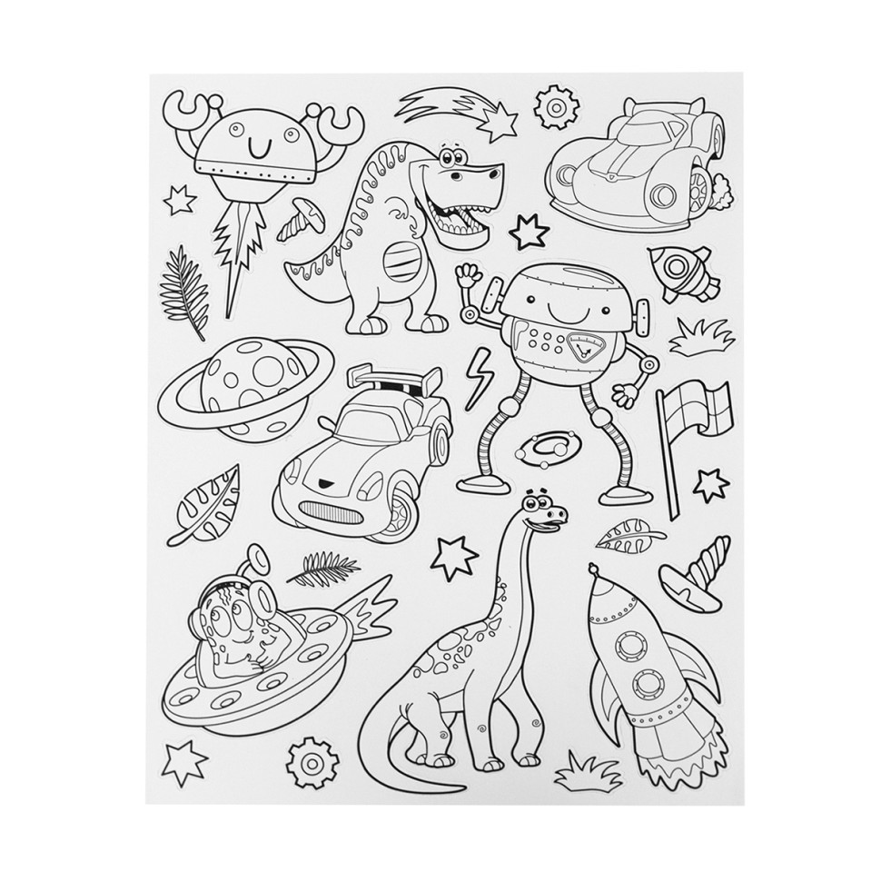 Ароматний набір для творчості Захоплюючі пригоди Scentos 20211 серії "Clean Colouring" Вінниця - фото 5