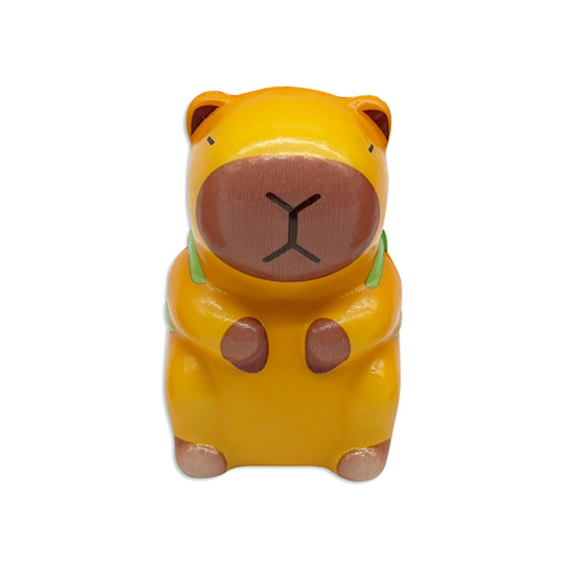 Іграшка-антистрес Сквіш "Капібара з рюкзачком" MS 4734-3 з ароматом, 9 см Вінниця - фото 1