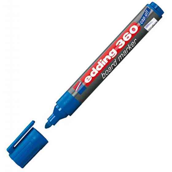 Маркер Edding Board e-360 1,5-3 мм, round tip, blue (360/03) Вінниця