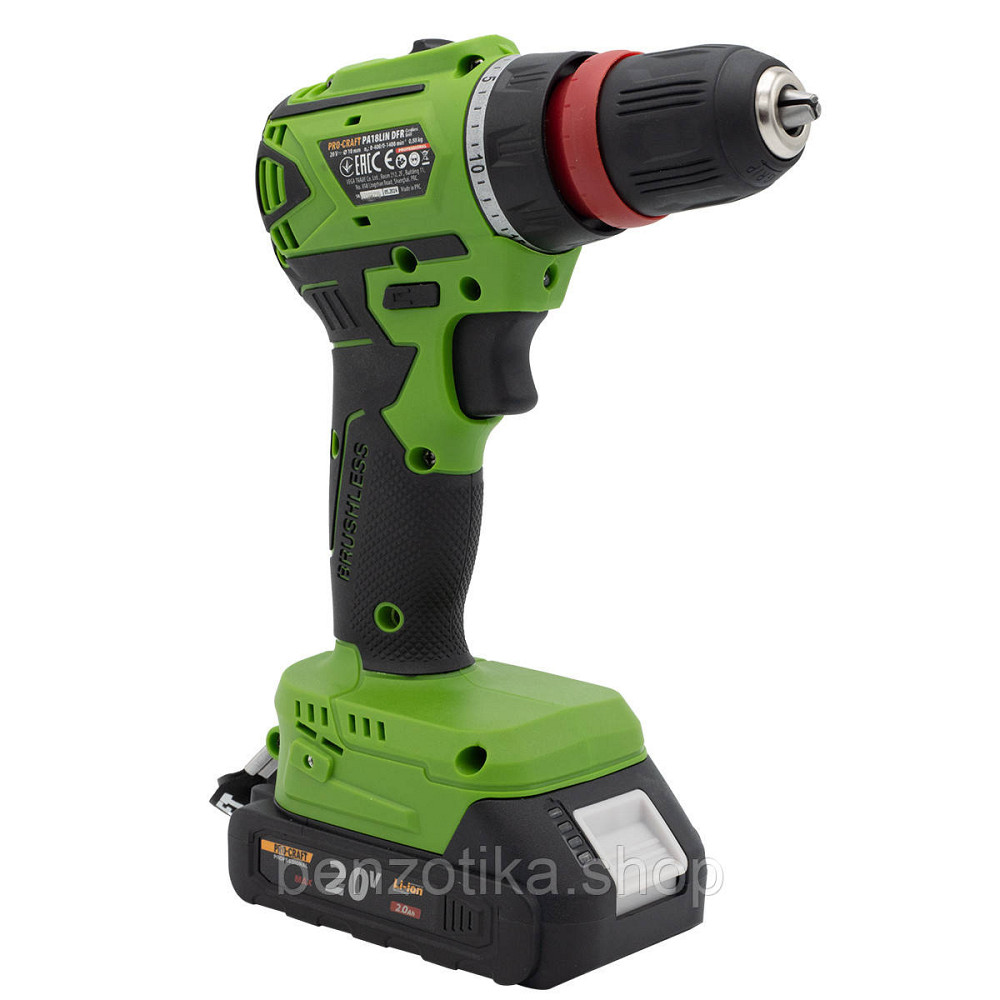 Шуруповерт Procraft PA18LiN DFR (з 1 акб та зп) Киев - изображение 4