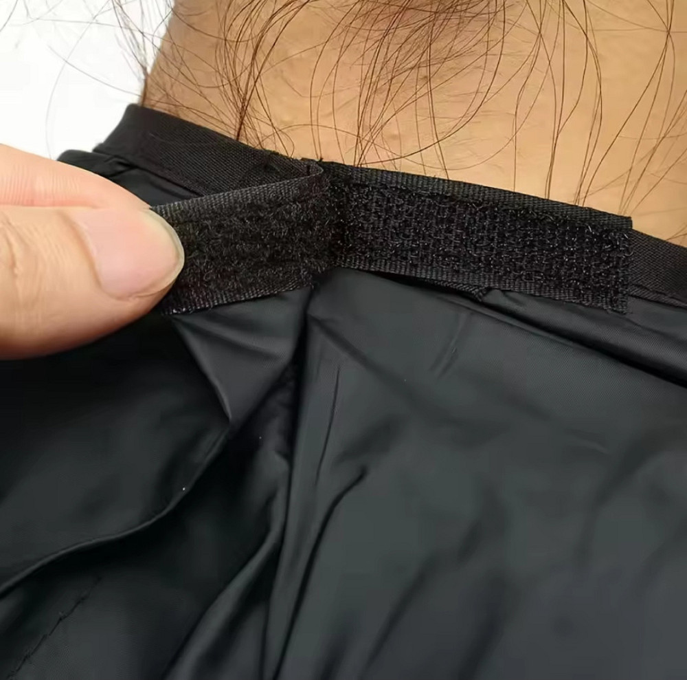 Парикмахерский зонт накидка для стрижки и покраски 60 см белый Киев - изображение 6