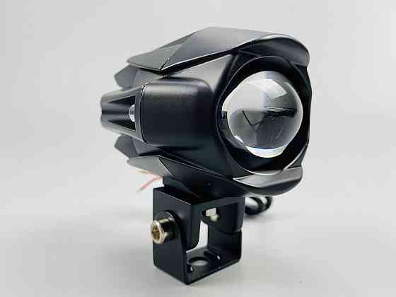 Фара LED протитуманна овальна 20W 9-80В led chip 3570 білий + жовтий, світлодіодне допоміжне світло Мукачево