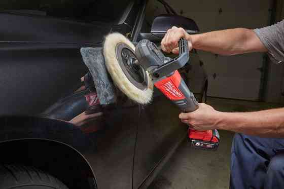 Машина полірувальна кутова акумуляторна MILWAUKEE M18 FAP180-0X, O диска 180мм, (+ полірувальна платформа, Одеса