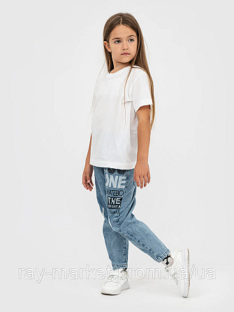 Футболка детская базовая Stedman Classic-T Kids для девочек белая (ST2200W-White) XS Киев - изображение 2