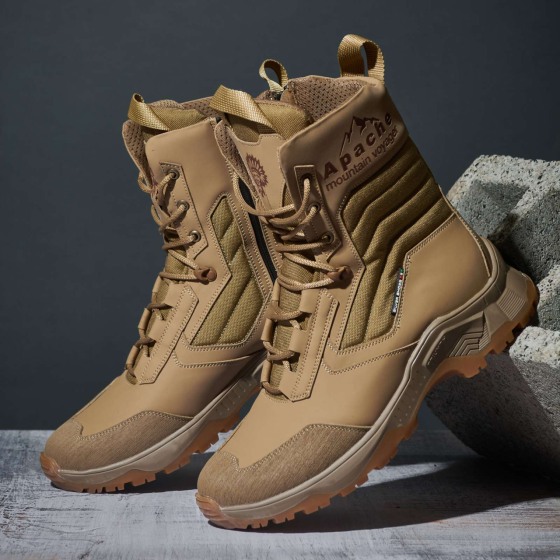 Берцы зимние теплые Apache ТВ 9 койот военные ВСУ, водонепроницаемые ботинки для армии Харьков