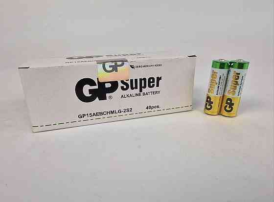 Батарейка ( Елемент живлення) GP (АА R6) алкалін (Б-2) (2 шт.) Харків