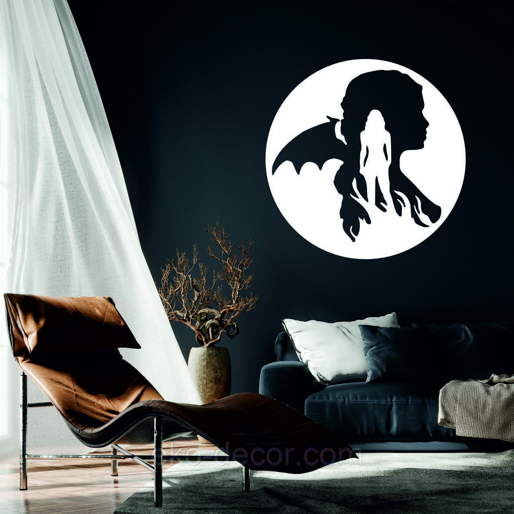 Декоративне настінне Панно «Ангел та Демон», Декор на стіну Київ - фото 3