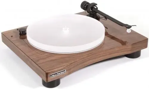 Програвач New Horizon Грамофон Analogowy Z Pokrywą - Audio 301 + At-3600L Reddish Walnut Київ