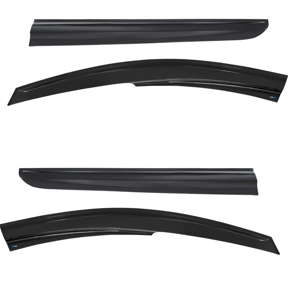 Дефлекторы окон (ветровики) Renault Logan 2021-2023, 4шт, SunPlex, седан, на скотче Винница - изображение 1