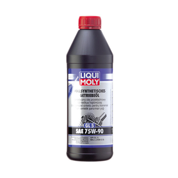 Трансмісійне масло Liqui Moly Vollsynthetisches Hypoid Getriebeoil 75W-90 GL5 1л Львів - фото 1