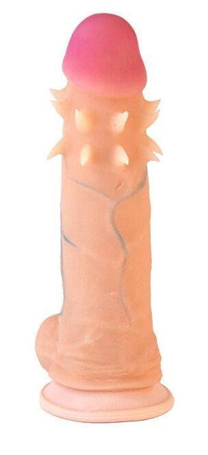 Фалоімітатор EGZO Ciberskin SVS001 (17,5 см х 3,5 см) Sex Aura Київ - фото 5