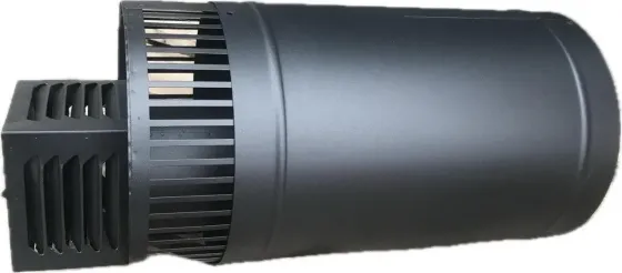 Дизайнерський газовий настінний конвектор Hosseven HS-8 із панорамним склом італійською автоматикою EuroSit до 80 м2 + димохід Тернопіль