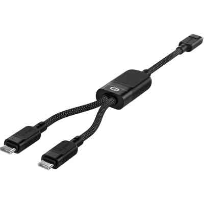 Дата кабель USB 2.0 USB-C 2in1 0.8m + sub 0.4m, 100W, C5-11 Acefast (6974316280149) Вінниця