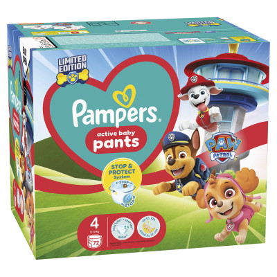 Підгузки Pampers Maxi Розмір 4 (9-15 кг) Paw Patrol 72 шт (8006540863572) Вінниця - фото 2