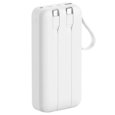 Батарея универсальная TheGeneral 20000mah Voltix, 22.5W Fast Charge PD White (40012819-08) Винница - изображение 2