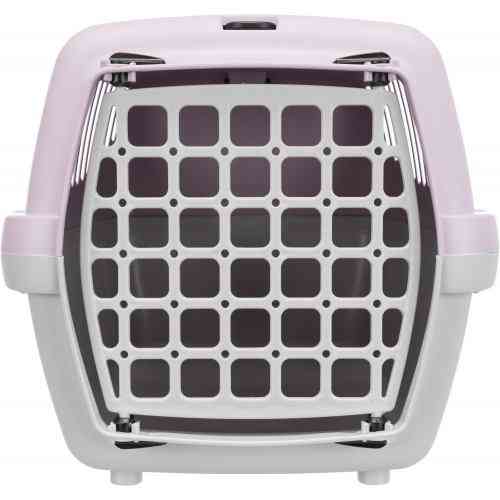 Контейнер-переноска Trixie для собак и кошек Capri 2 весом до 8 кг розовая пластик размер XS-S 37x34x55 см Киев