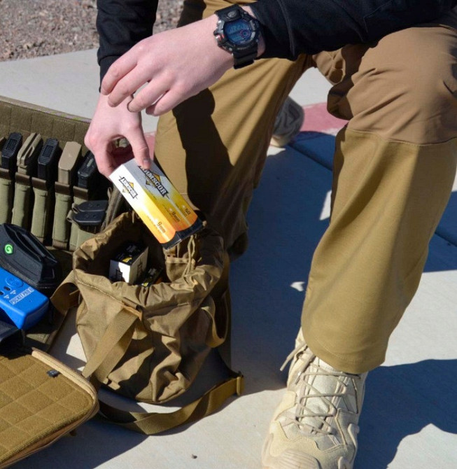 Тактична сумка із сітчастим мішком 6 літрів Helikon-Tex "Ammo Bucket" (TB-ABK-CD-01) Black Нововолинськ - фото 7