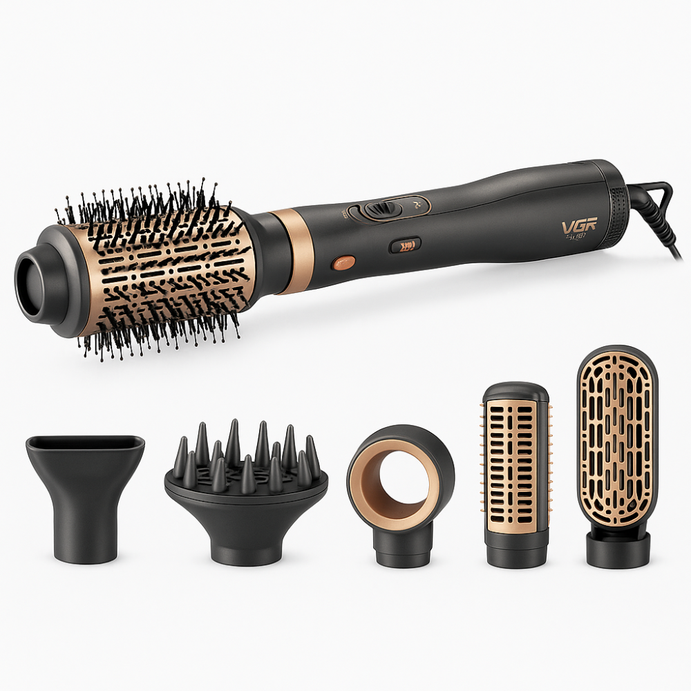 Фен для волосся від мережі VGR, Жіночий професійний фен для укладання волосся Хороший потужний QK-85 Київ - фото 15