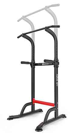 Силова станція HS-1012K тренувальна станція з турніком для підтягувань і ручками для французьких і шведських віджимань Київ