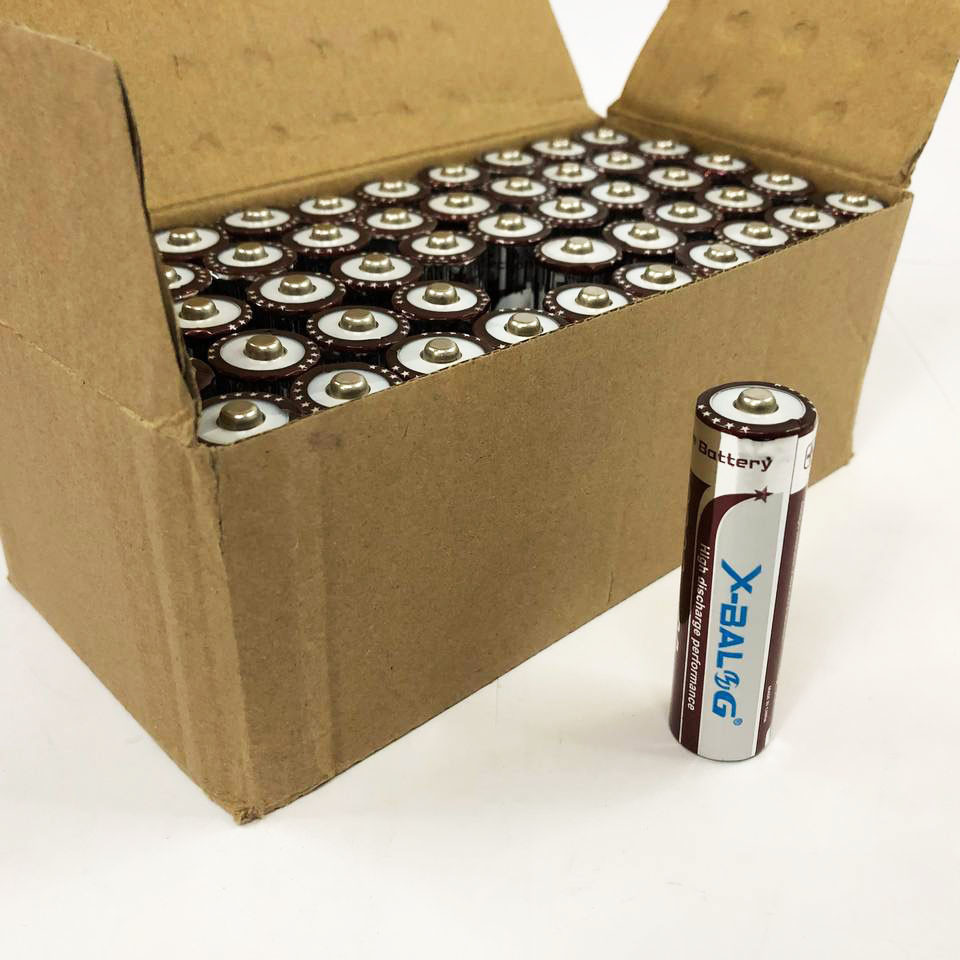 Литиевый аккумулятор 18650 X-Balog 8800mAh 4.2V Li-ion литиевая аккумуляторная батарейка для фонариков VB-23 Киев - изображение 2