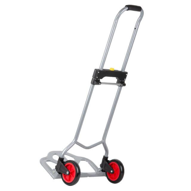 Візок ручний складний, 60 кг, 385×375×960 мм, колеса: 130 мм, сталевий INTERTOOL LT-9006 Киев - изображение 7