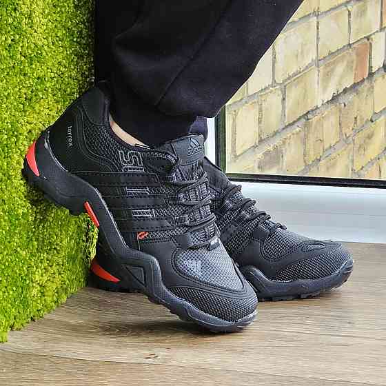 Чоловічі Кросівки Adidas Terrex Чорні Адідас Терекс (розміри: 40,41,42,43,44) ВідеоОбзор Дніпро