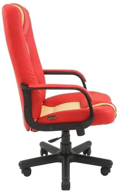 Офисное Кресло Руководителя Richman Chelsea Fly 2218-2230 Пластик М1 Tilt Оранжево-черный Киев - изображение 2