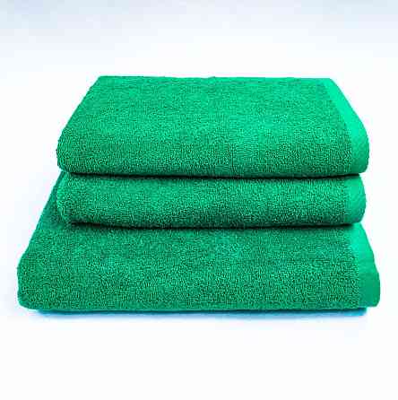 Набір махрових рушників 3шт GM Textile 50х90см, 50х90см, 70х140см 400г/м2 (Зелений) Суми