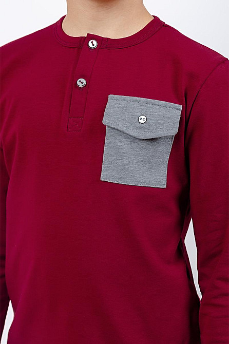 Джемпер шкільний (кольори:білий, сірий,бордовий, темно-синій ) топ Крохатушка одяг Київ - фото 3