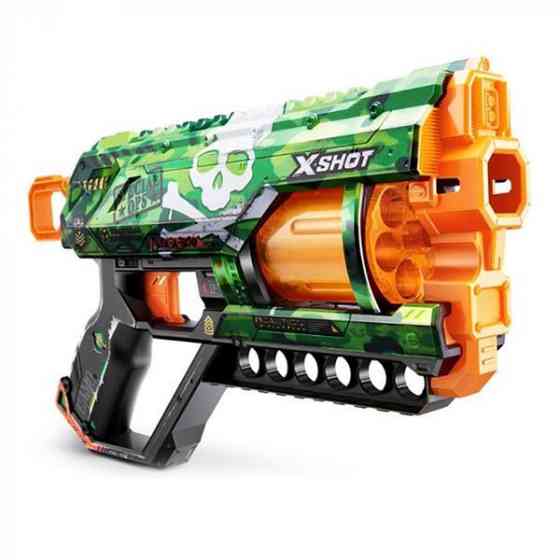 Скорострельный бластер X-Shot Skins Griefer Camo 12 патронов (36561H) Харьков