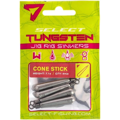 Грузило Select Паличка джиг-ріг вольфрам 14.2g (2 шт/уп) (1870.70.93) Винница - изображение 2