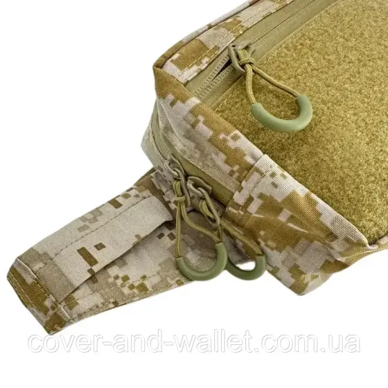 Небольшая тактическая сумка бананка desert multicam (велкро) (АОР-1) Киев