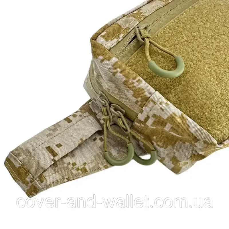 Небольшая тактическая сумка бананка desert multicam (велкро) (АОР-1) Киев - изображение 2