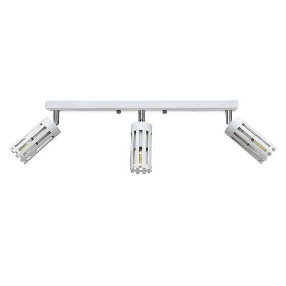Светильник потолочный MSK Electric Teramo спот поворотный на три плафона белый NL 18050-3 WH Одесса