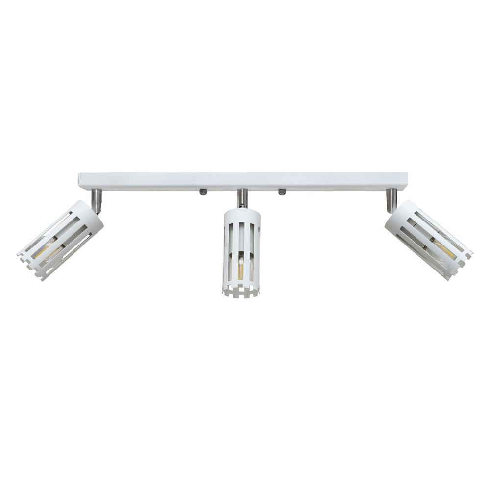 Светильник потолочный MSK Electric Teramo спот поворотный на три плафона белый NL 18050-3 WH Одесса - изображение 1