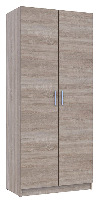 Шафа розпашна з полицями Doros Промо 90х48х204 см Дуб сонома (DRS-011200) Дніпро - фото 3